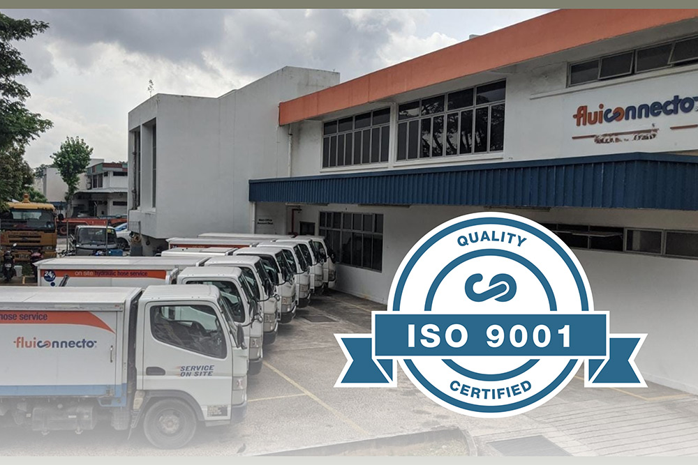 Fluiconnecto Singapore Receives Renewal of ISO 9001 Certification